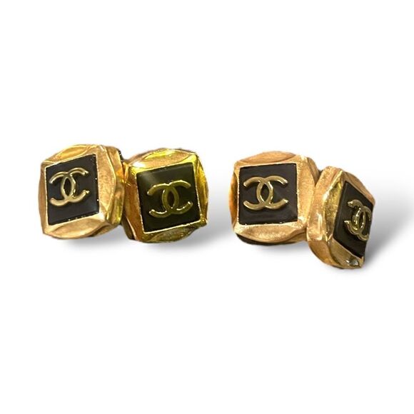 CHANEL Vintage Fall 1995 Mens Cufflinks - Picture 6 of 8